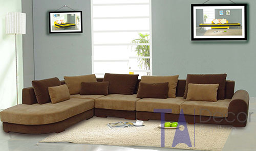 Sofa góc đóng mới theo yêu cầu TA010