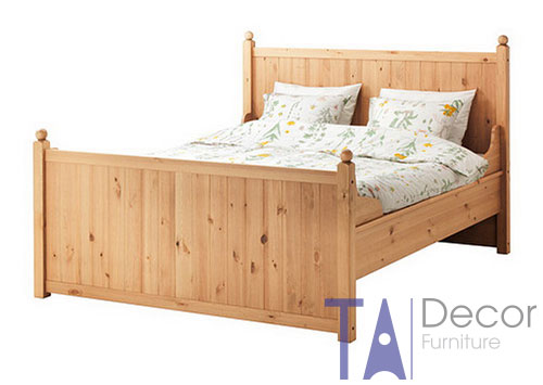 Giường gỗ đôi TA 001